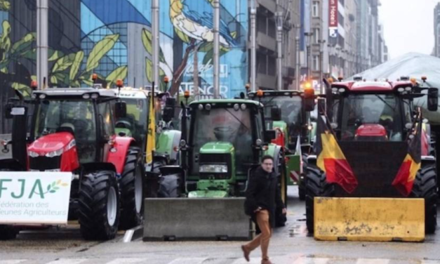 European-style farmer protests strike a chord